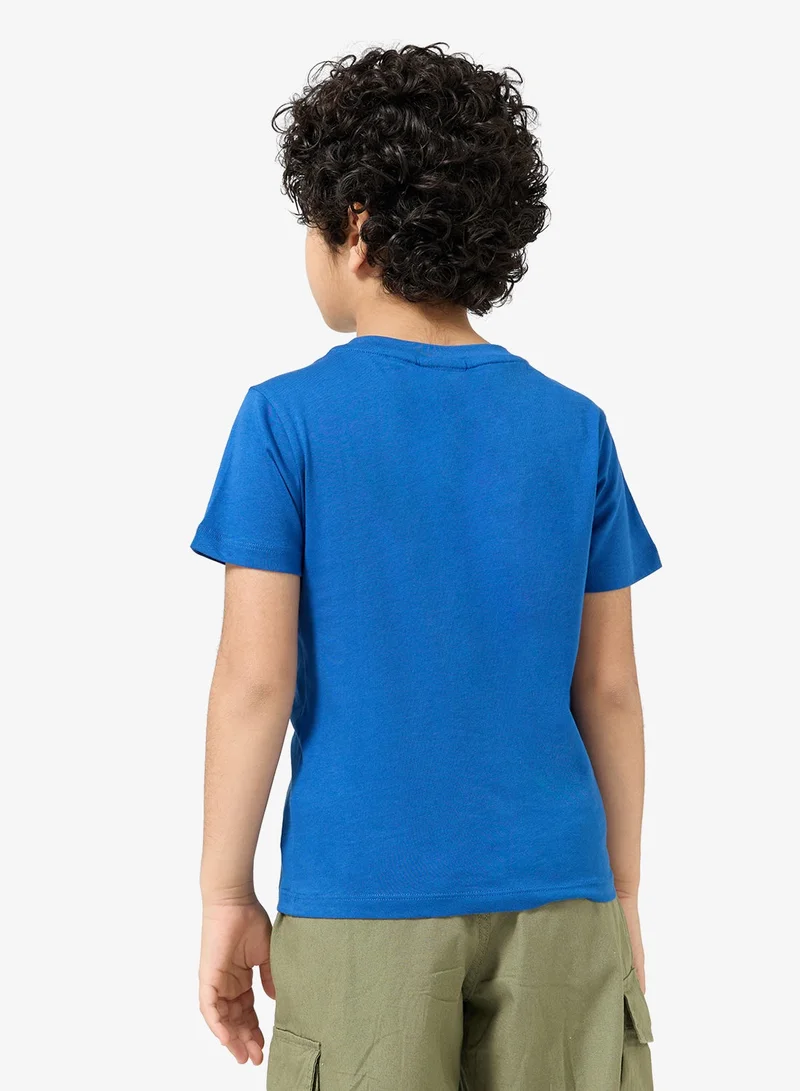 LACOSTE Kids Logo Crew Neck T-Shirt